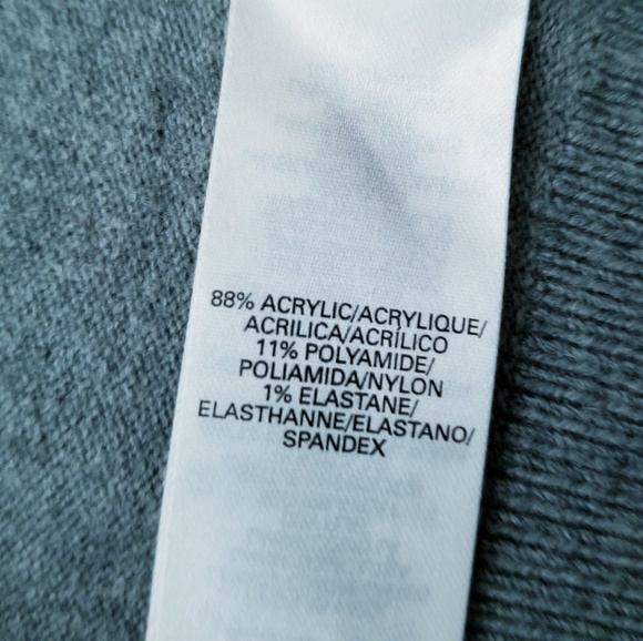 *FCUK* Luxe Gray Hooded Sweater - Picture 4 of 5